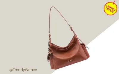 LOVEVOOK Hobo Purses for Women, Soft Faux Leather Crossbody Purse with Tassel Charms